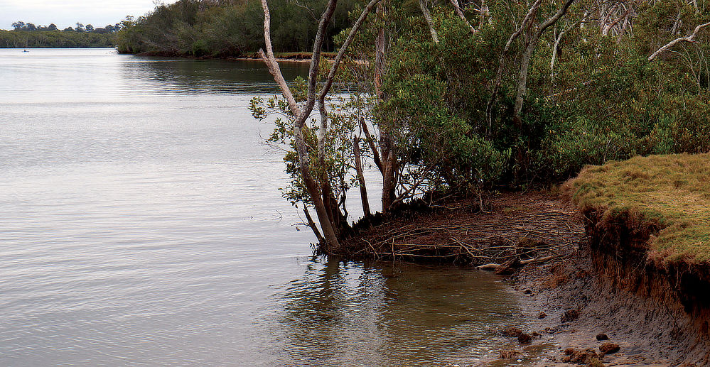 Over time, errosion can change the course of the river and make it look a lot different.