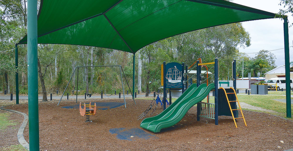 Play ground for the kids and big kids.